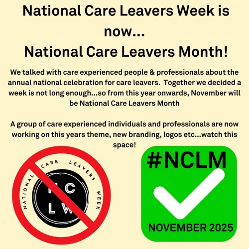 National Care Leavers Week becomes National Care Leavers Month